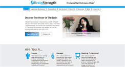 Desktop Screenshot of brainstrength.net